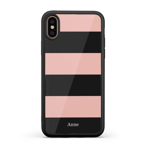 Pink & Black Stripes