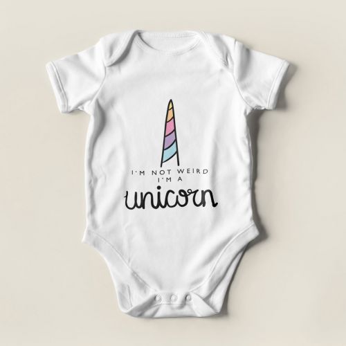 Βρεφικό Φορμάκι με Σχέδιο Unicorn