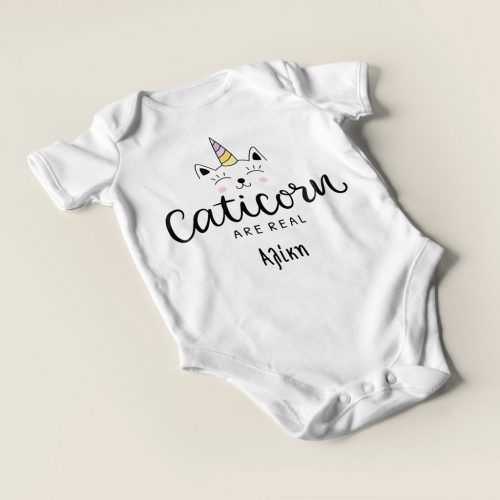 Βρεφικό Φορμάκι με Σχέδιο Caticorn