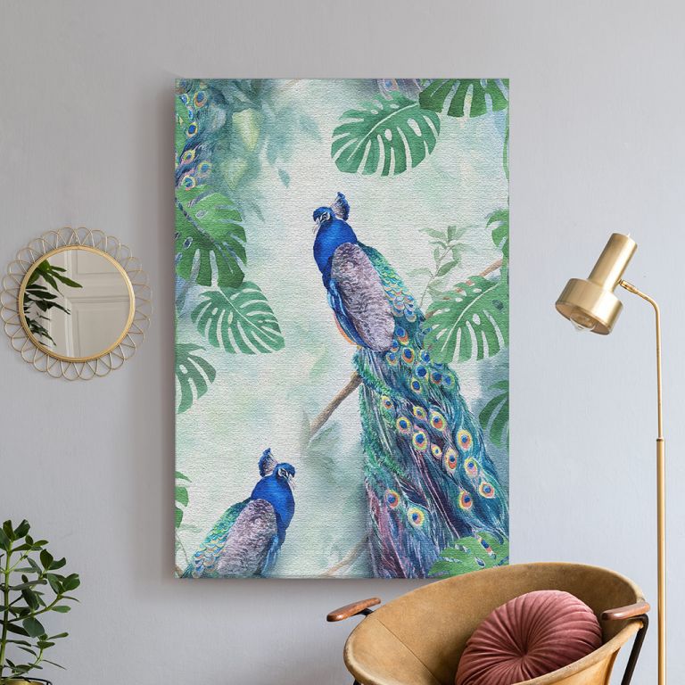 pinakas-se-kamva-kathetos-saloni-d-11032-peacock