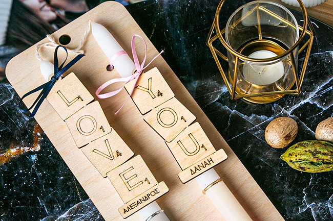 Λαμπάδα για ζευγάρια