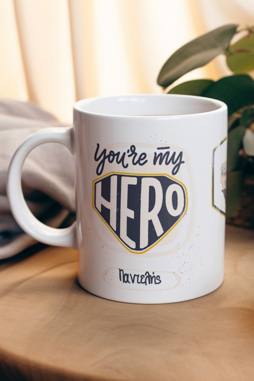Κούπα Προσωποποιημένη, Δώρο για Μπαμπά, Dad You Are My Hero