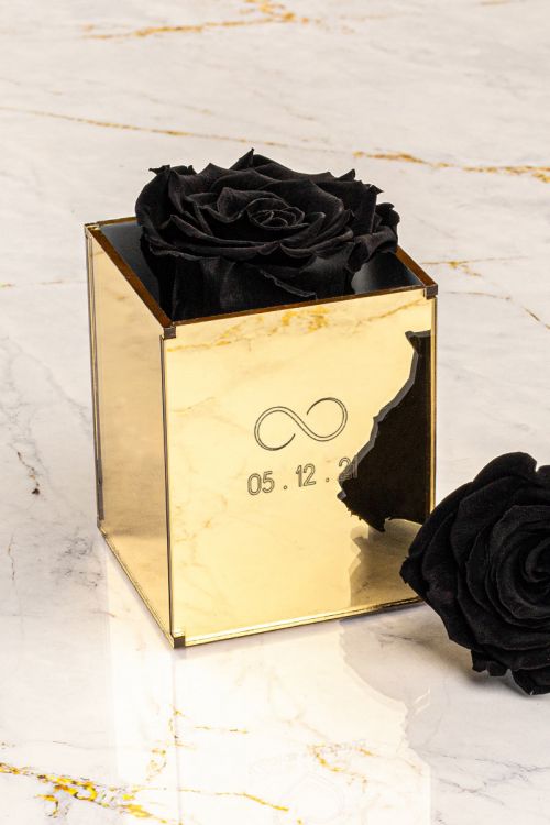 Παντοτινά Τριαντάφυλλα, Forever Black Rose Mirror - Love
