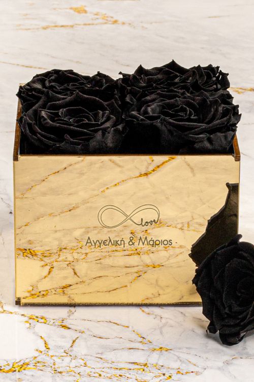 Παντοτινά Τριαντάφυλλα, Forever Black Rose Mirror - Love me