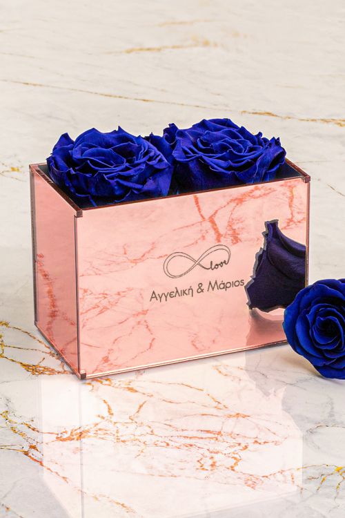 Παντοτινά Τριαντάφυλλα, Forever Rose Pink Gold - Love