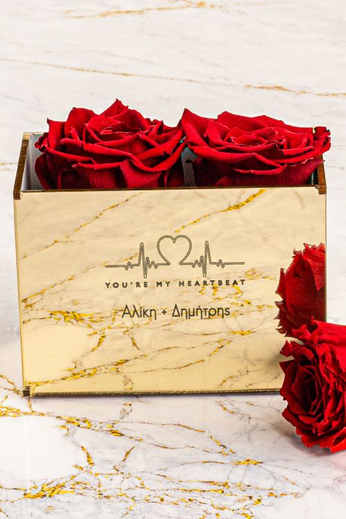 Παντοτινά Τριαντάφυλλα, Forever Red Rose Mirror - Hearbeat
