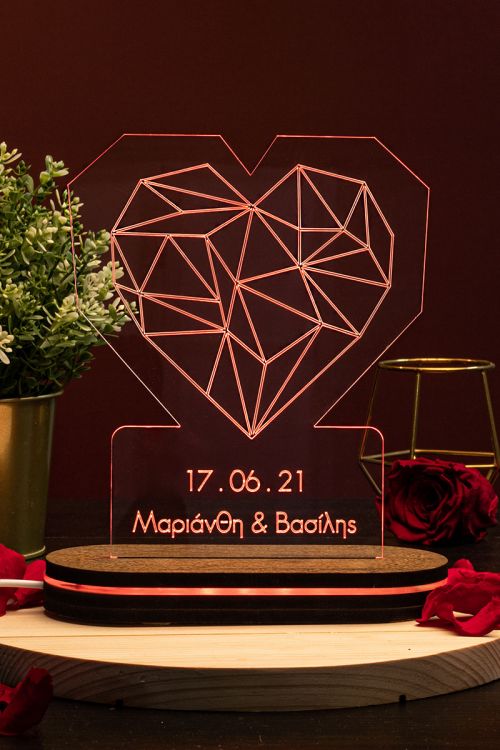 Heart Lines, Φωτιστικό