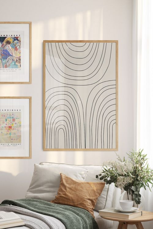 Free Curves No1 Premium Poster