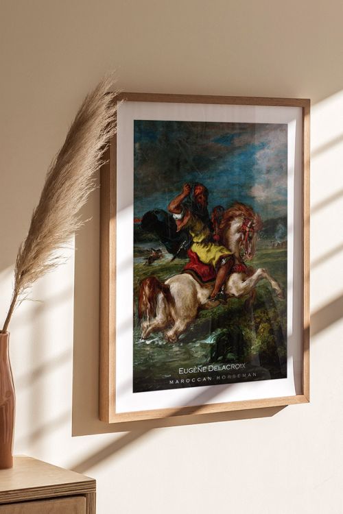 Eugene Delacroix No5 Premium Poster