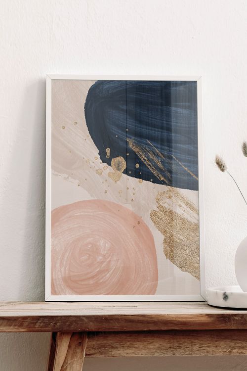 Abstract Oil Fine Art No55 Premium Poster