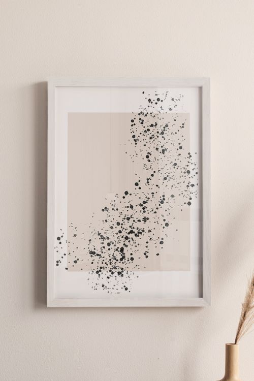 Line Art Abstract No32 Premium Poster
