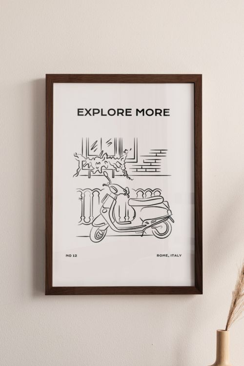 Explore More No12 Premium Poster
