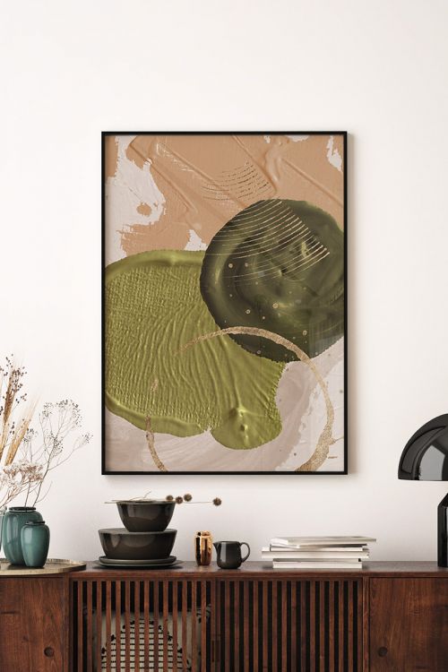 Abstract Oil Fine Art No26 Premium Poster