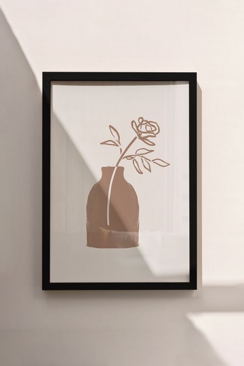 Simplicity Minimal No26 Premium Poster