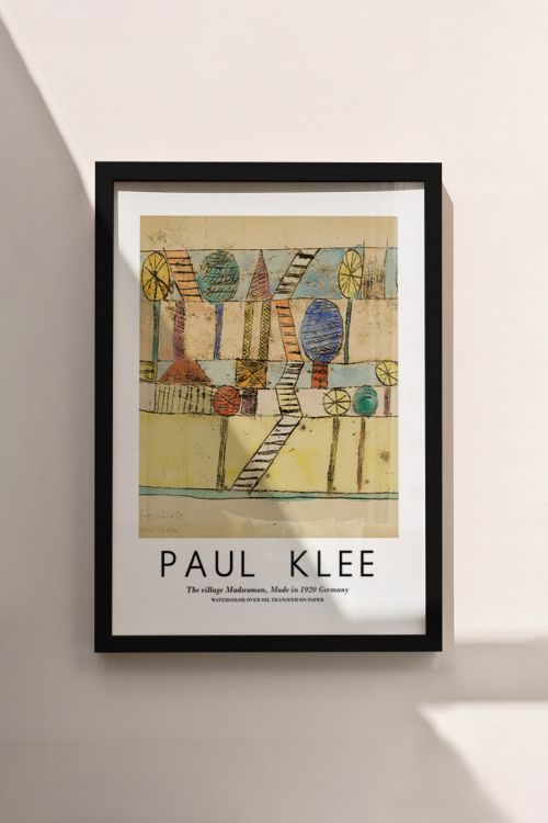 Paul Klee The Village Madwoman Premium Poster