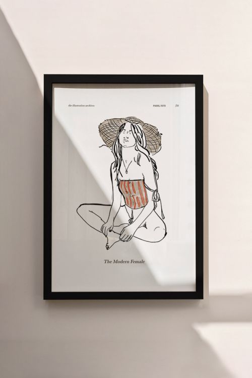The Modern Female No3 Premium Poster