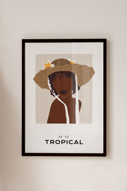 Tropical No52 Premium Poster