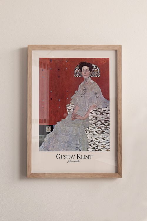 Gustav Klimt Fritza Riedler Premium Poster