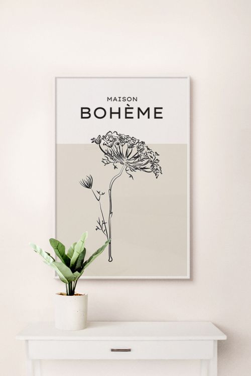 Maison Boheme No13 Premium Poster
