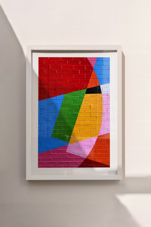 Abstract Wall Premium Poster