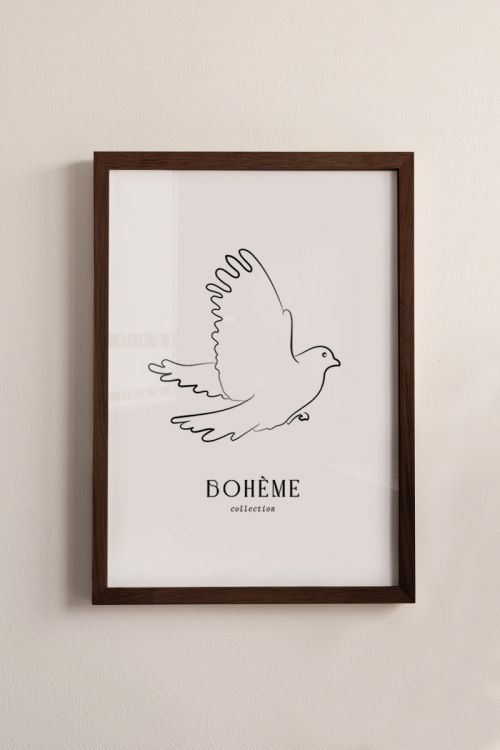 Boheme Bird No1 Premium Poster