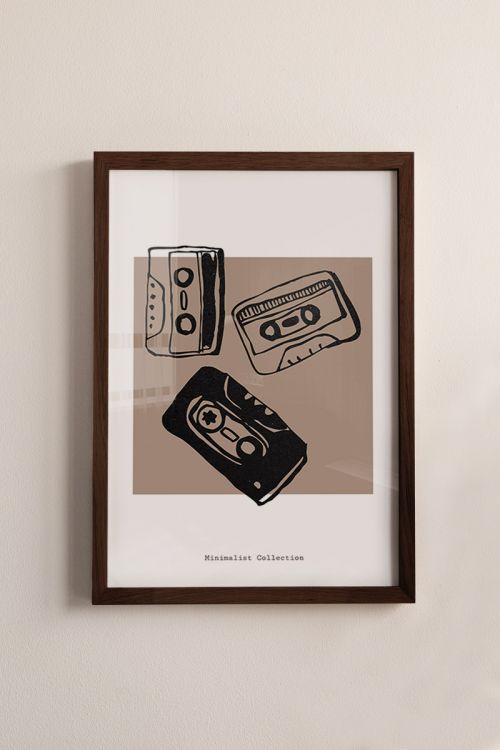 Black Art Cassettes Premium Poster
