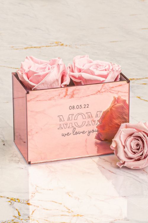 Παντοτινά Τριαντάφυλλα, Forever Rose Pink Gold - Greatest Mom