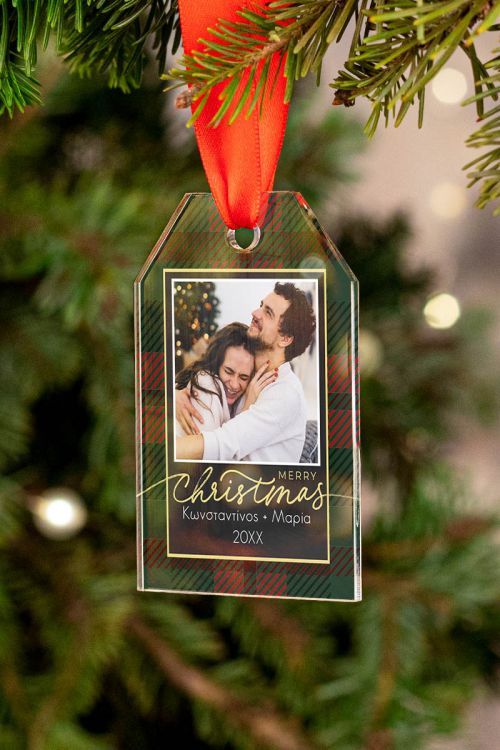Xmas Love Frame, Στολίδι Δέντρου Με Φωτογραφία