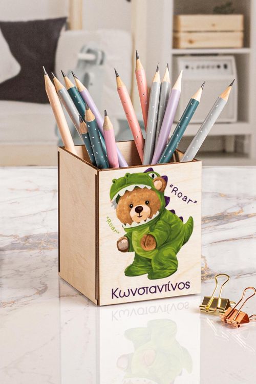 Μολυβοθήκη Προσωποποιημένη για Παιδιά, Roar Bear