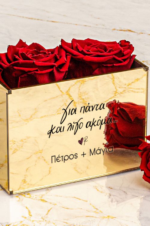 Ρενέ - Παντοτινά Τριαντάφυλλα, Forever Red Rose Mirror
