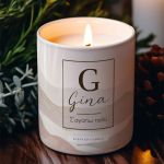 Αρωματικό Κερί, Χειροποίητο με Άρωμα Vanilla Cream, Sky Birds