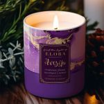 Αρωματικό Κερί, Χειροποίητο με Άρωμα Vanilla Cream, Flora