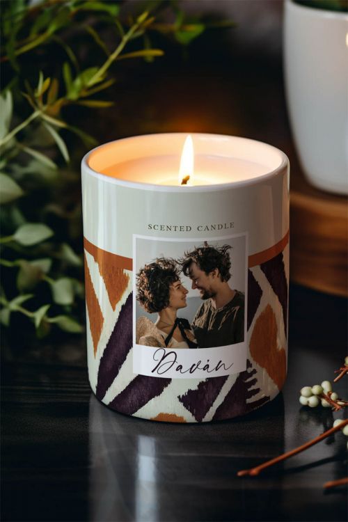 Αρωματικό Κερί, Χειροποίητο με Άρωμα Vanilla Cream, Our Love