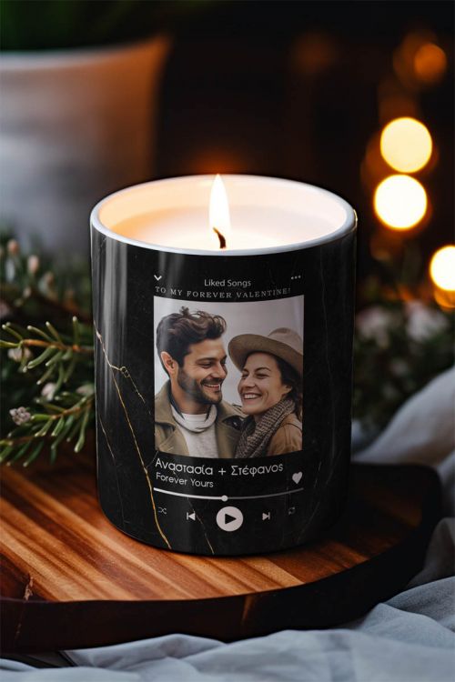 Αρωματικό Κερί, Χειροποίητο με Άρωμα Vanilla Cream, Liked Song