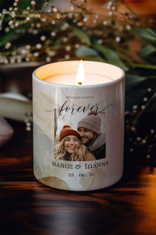 Αρωματικό Κερί, Χειροποίητο με Άρωμα Vanilla Cream, Forever