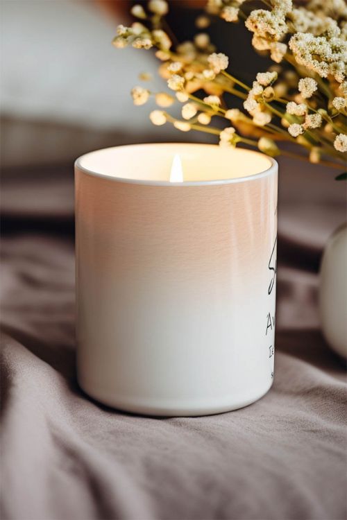 Αρωματικό Κερί, Χειροποίητο με Άρωμα Vanilla Cream, Sunshine