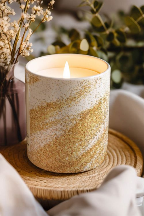 Αρωματικό Κερί, Χειροποίητο με Άρωμα Vanilla Cream, Natural