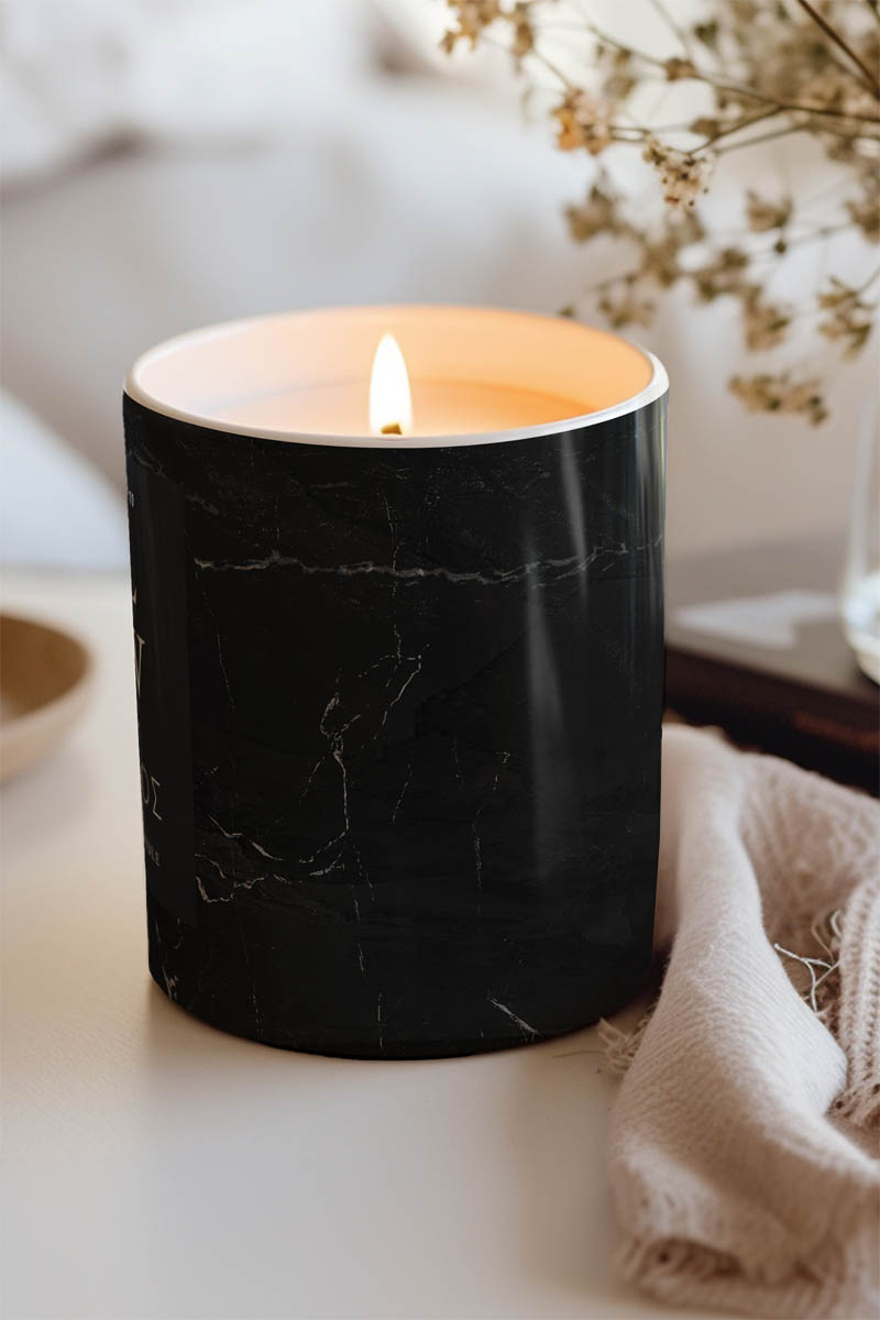 Αρωματικό Κερί, Χειροποίητο με Άρωμα Vanilla Cream, Glow Time