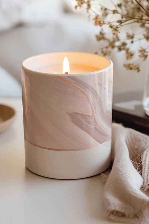 Αρωματικό Κερί, Χειροποίητο με Άρωμα Vanilla Cream, Simplest