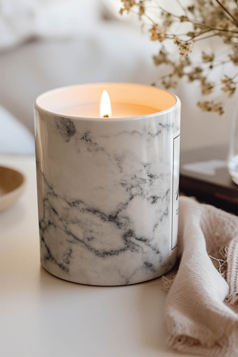 Αρωματικό Κερί, Χειροποίητο με Άρωμα Vanilla Cream, Glow Up