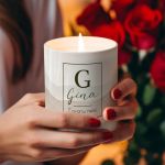 Αρωματικό Κερί, Χειροποίητο με Άρωμα Vanilla Cream, Sky Birds