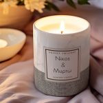 Αρωματικό Κερί, Χειροποίητο με Άρωμα Vanilla Cream, Twilight