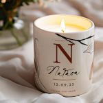 Αρωματικό Κερί, Χειροποίητο με Άρωμα Vanilla Cream, My Bloom