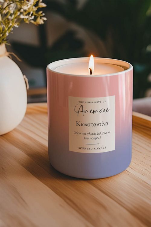 Αρωματικό Κερί, Χειροποίητο με Άρωμα Vanilla Cream, Anemone