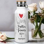 Μπουκάλι Θερμός Ανοξείδωτo με Σχέδιο Together Forever