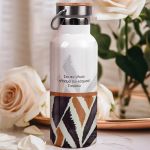 Μπουκάλι Θερμός Ανοξείδωτo με Σχέδιο Stay Wild