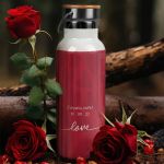 Μπουκάλι Θερμός Ανοξείδωτo με Σχέδιο Always Together