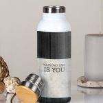 Μπουκάλι Θερμός Ανοξείδωτo με Σχέδιο No Limit