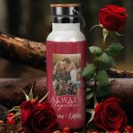 Μπουκάλι Θερμός Ανοξείδωτo με Σχέδιο Always Together