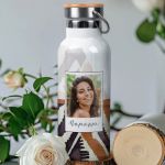 Μπουκάλι Θερμός Ανοξείδωτo με Σχέδιο Stay Wild